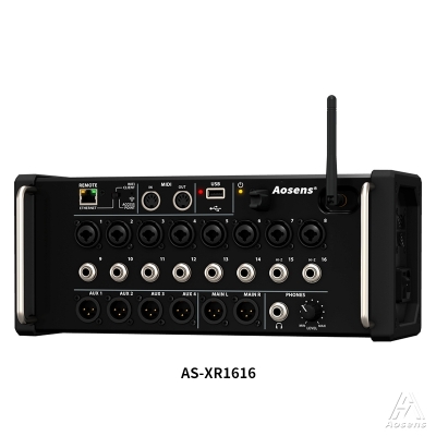 16進16出數字音頻處器 (16路數字調音臺)